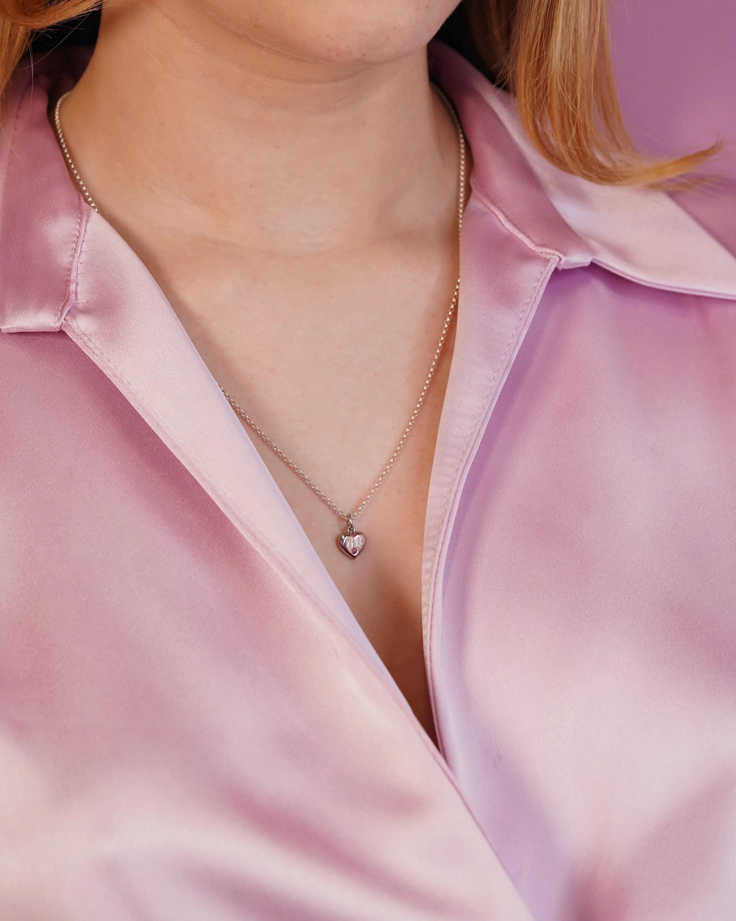 korean heart necklace - Image 4