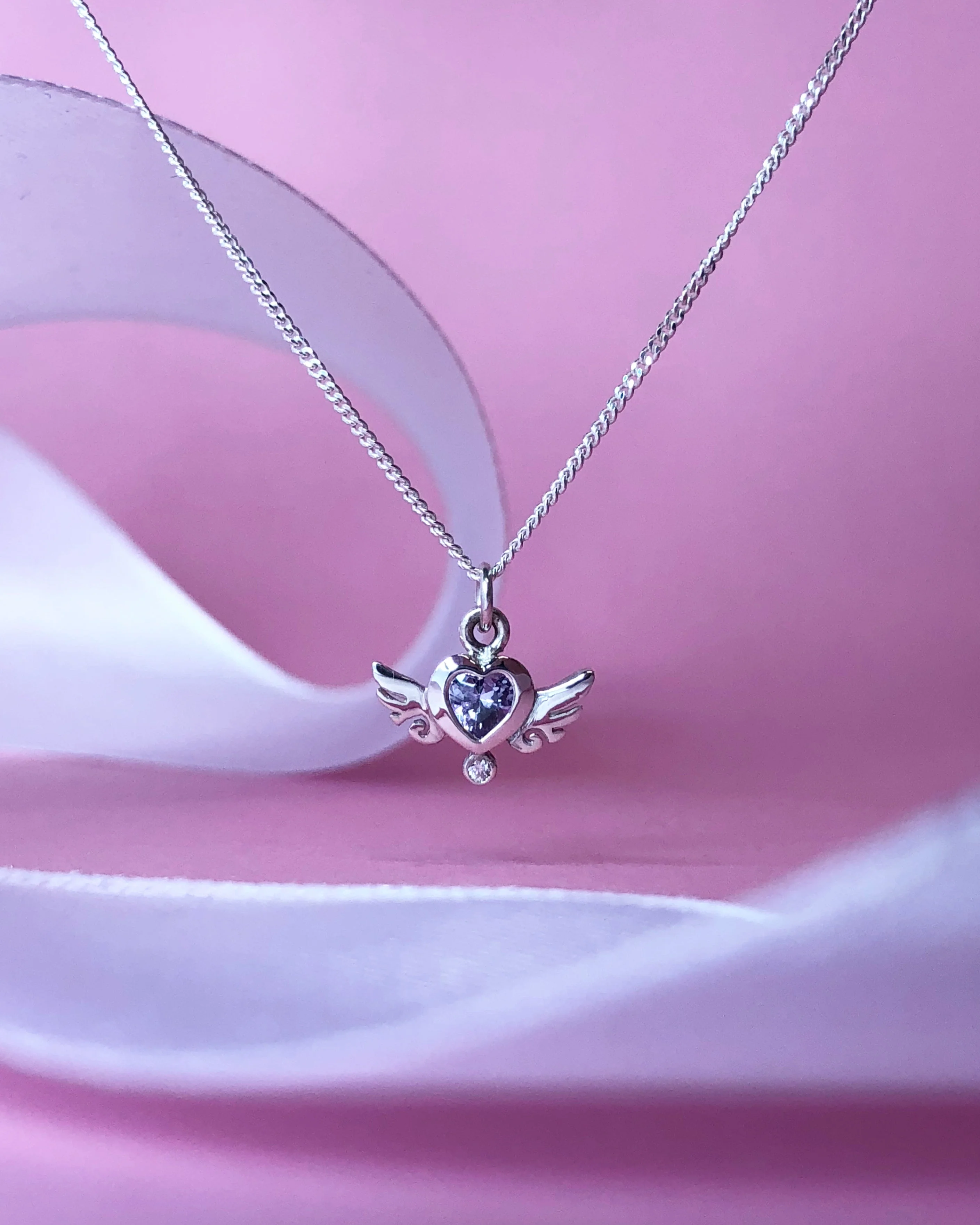 lovely heart necklace