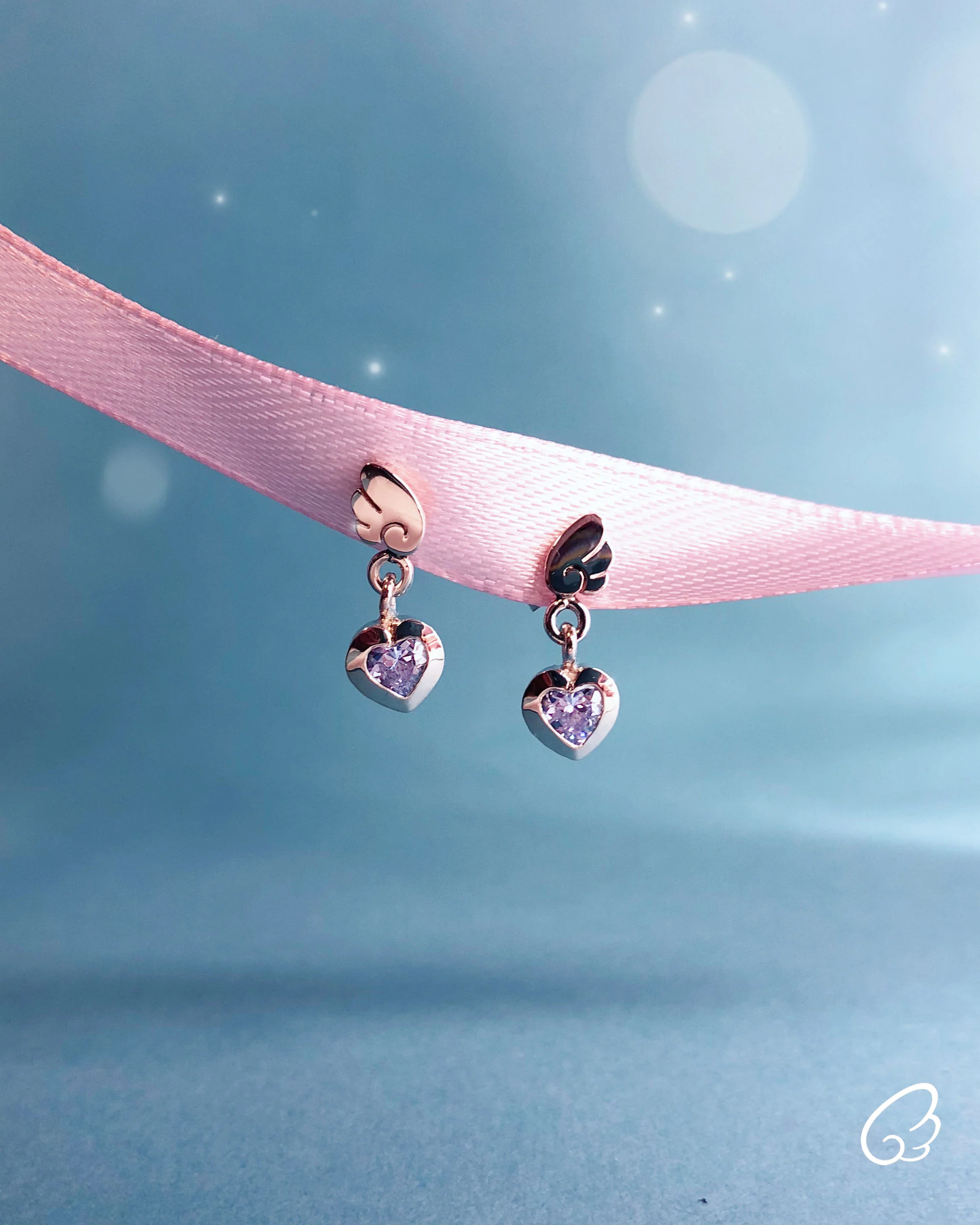 Lovely hearts earrings - Image 3
