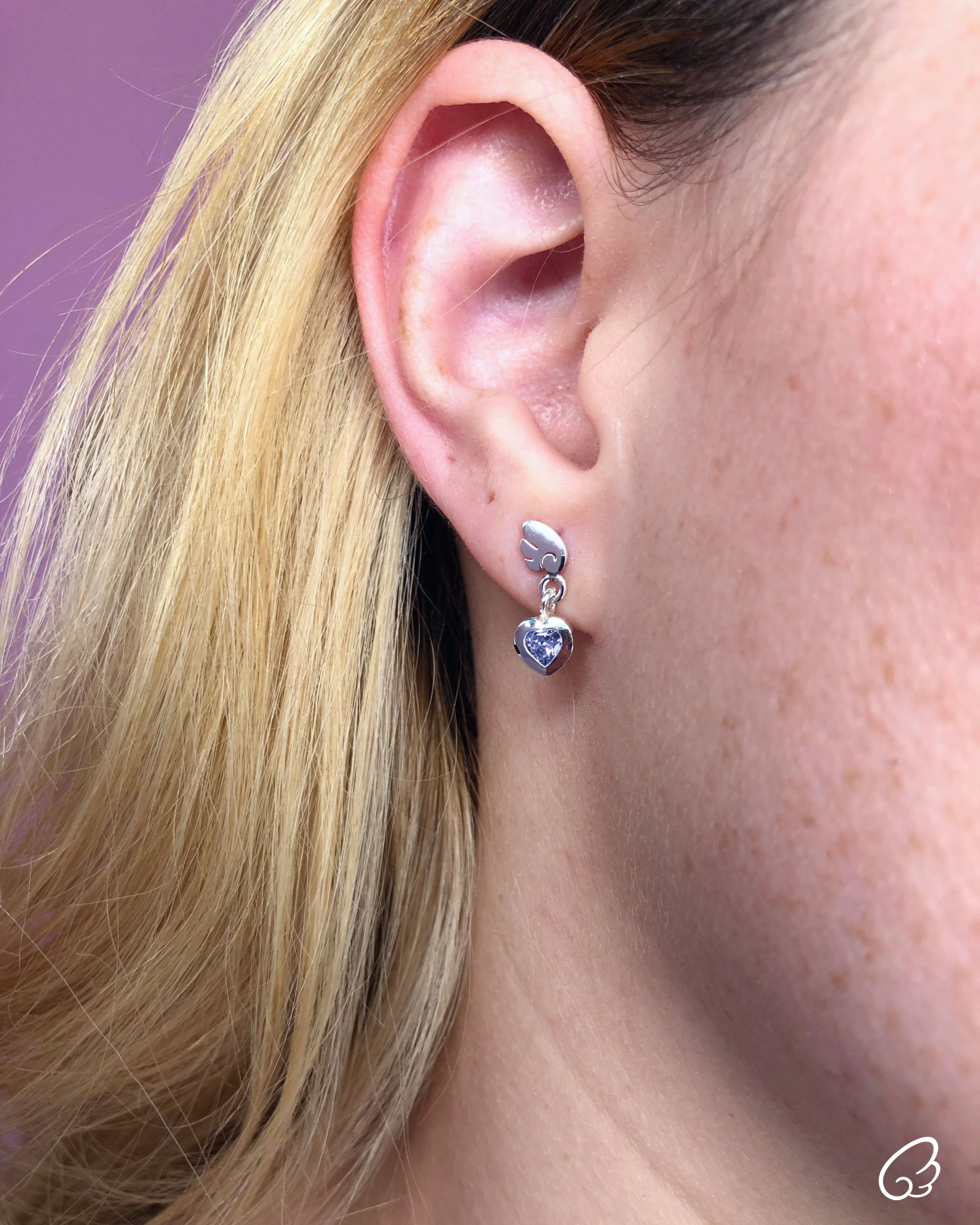 Lovely hearts earrings - Image 4