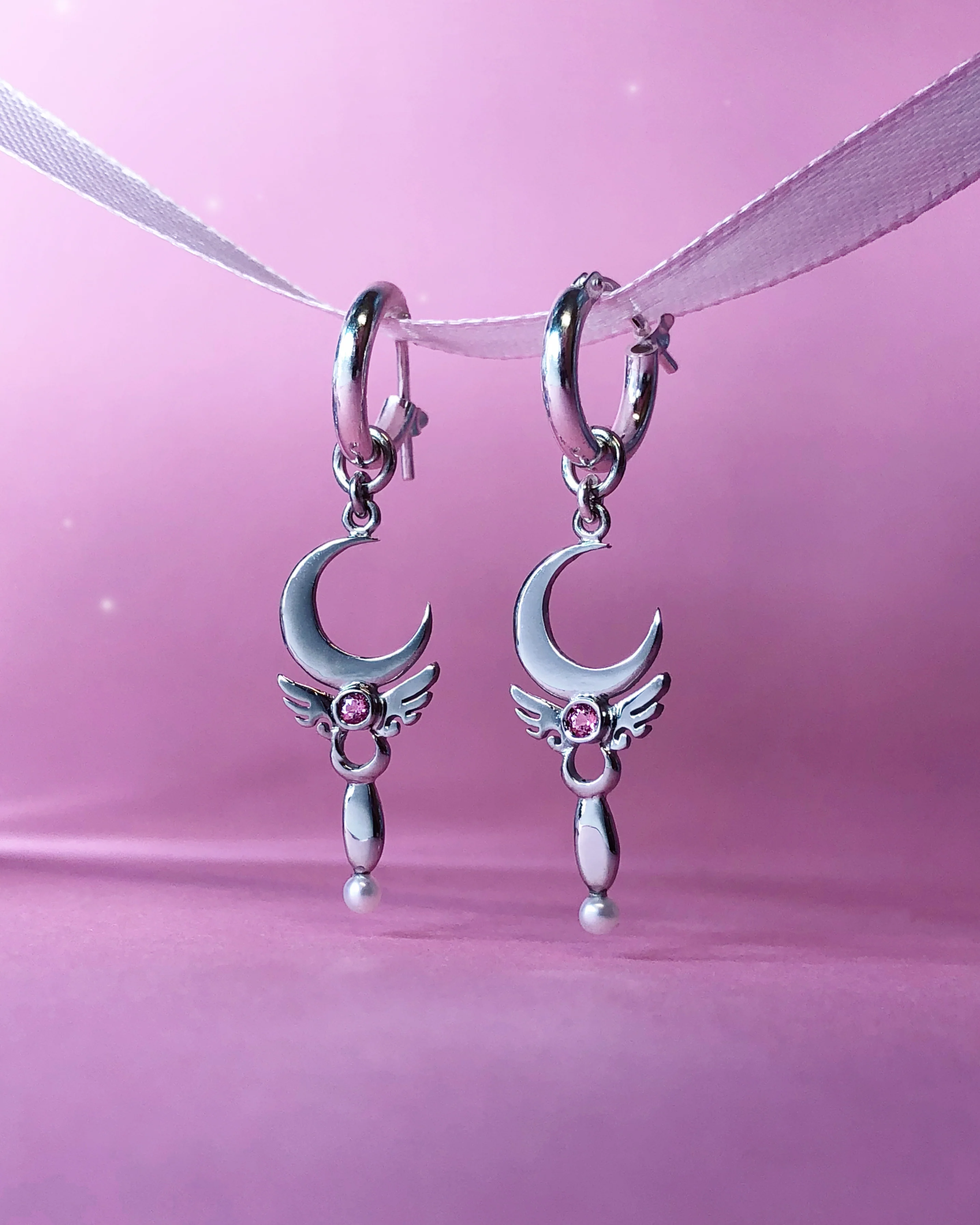magic moon earrings
