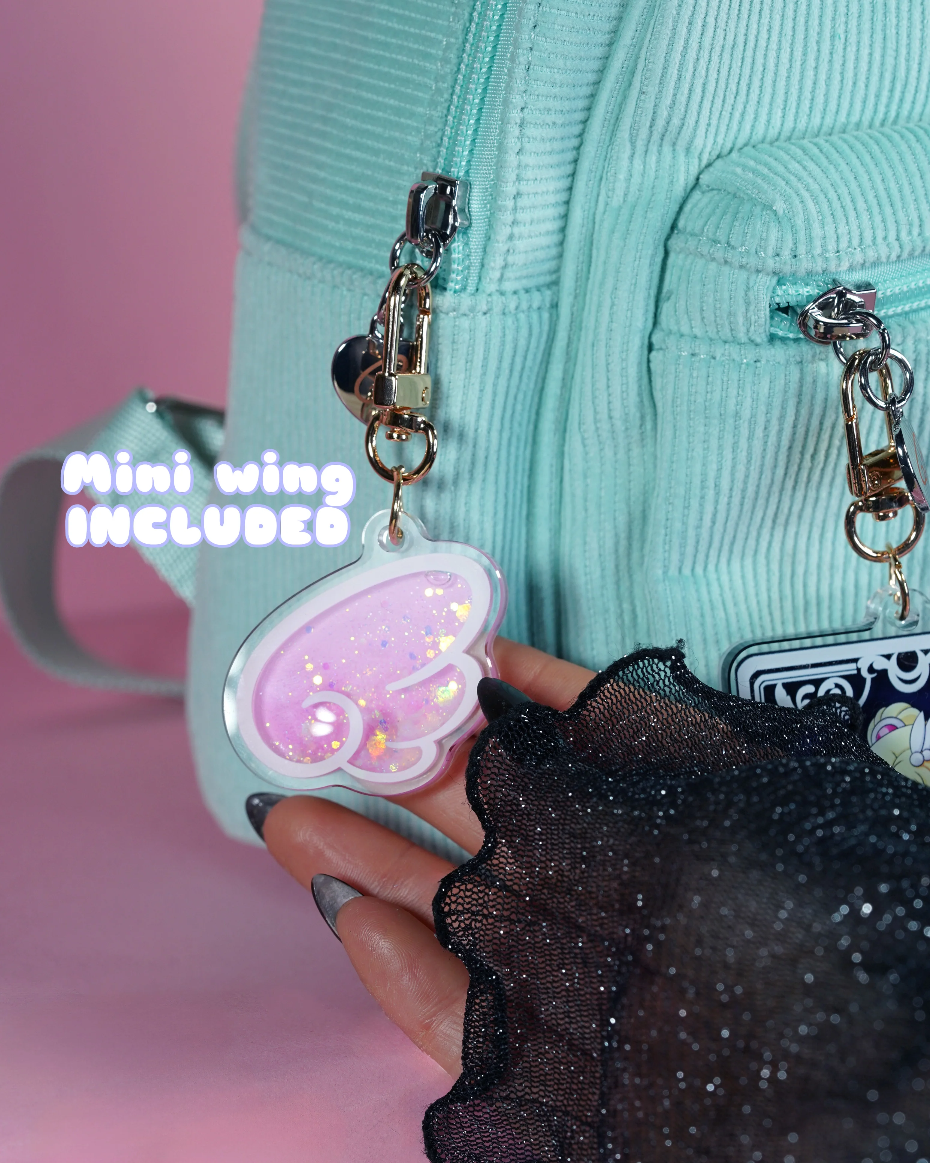 Mini Bagpack- Cosmos (MINT) - Image 4
