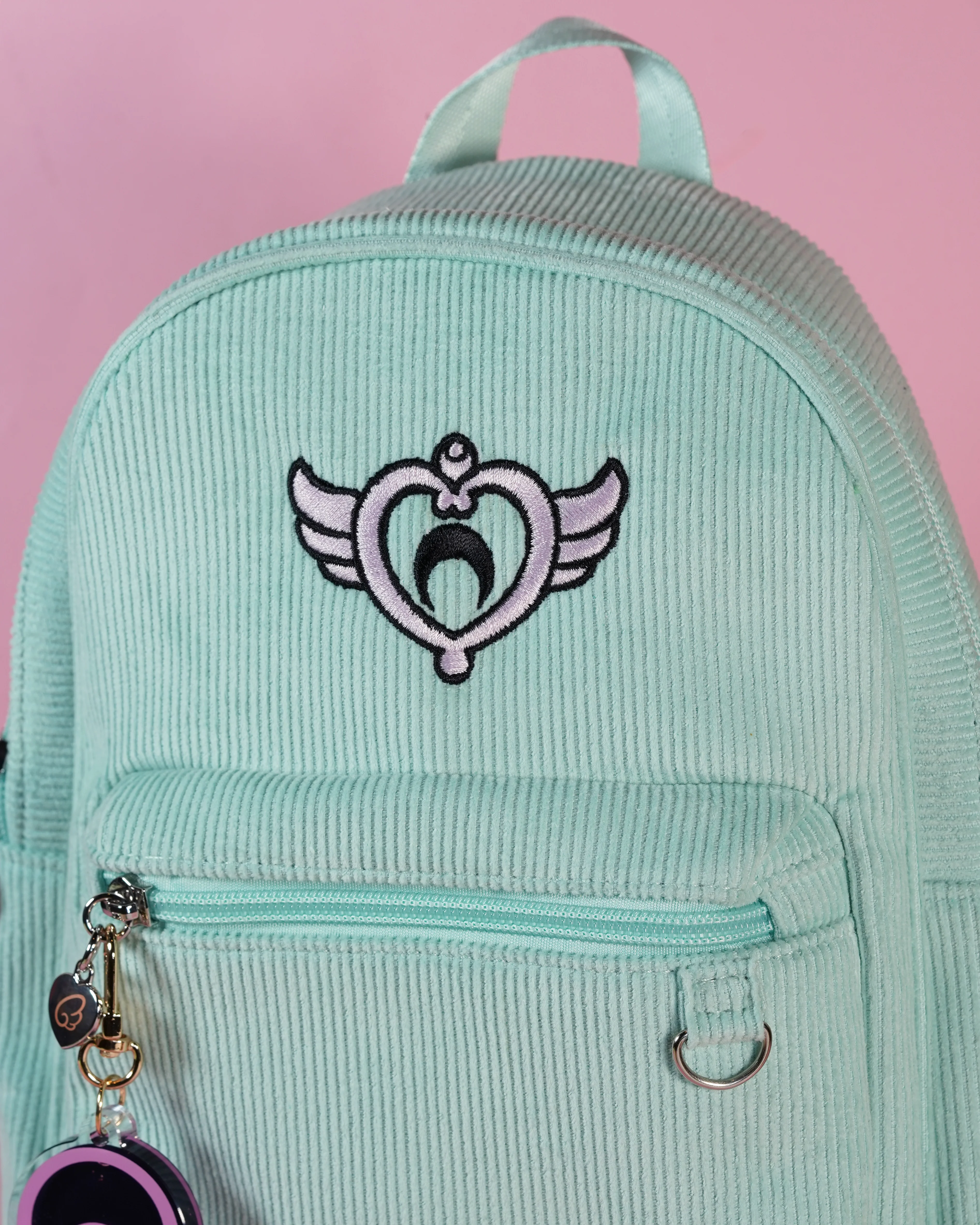 Mini DARK MOON bagpack (MINT) - Image 8