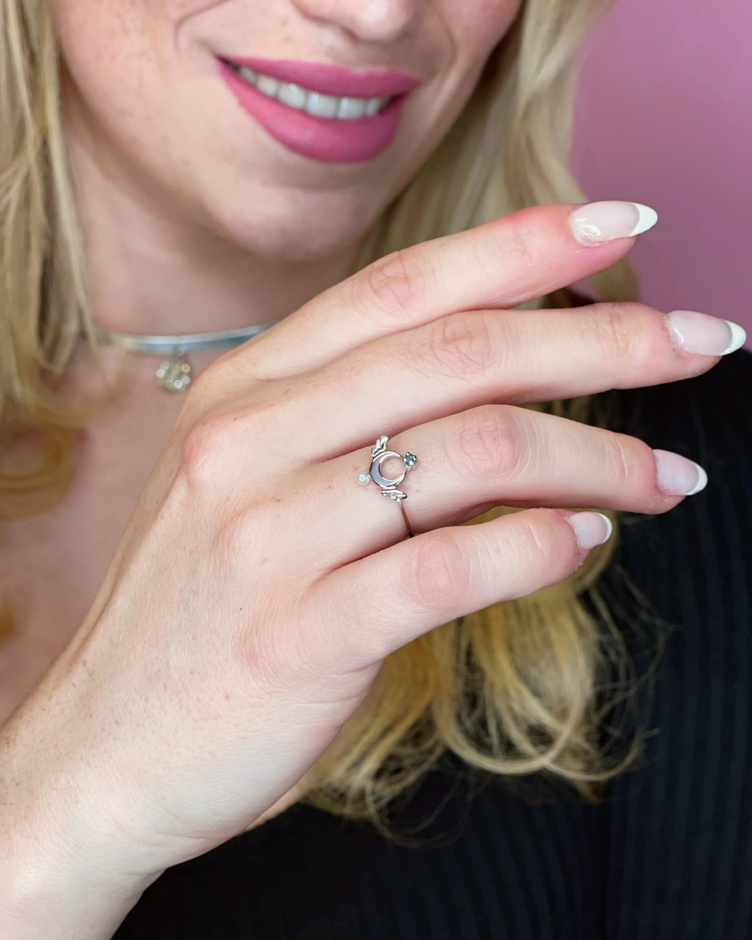 moon amulet ring - Image 4