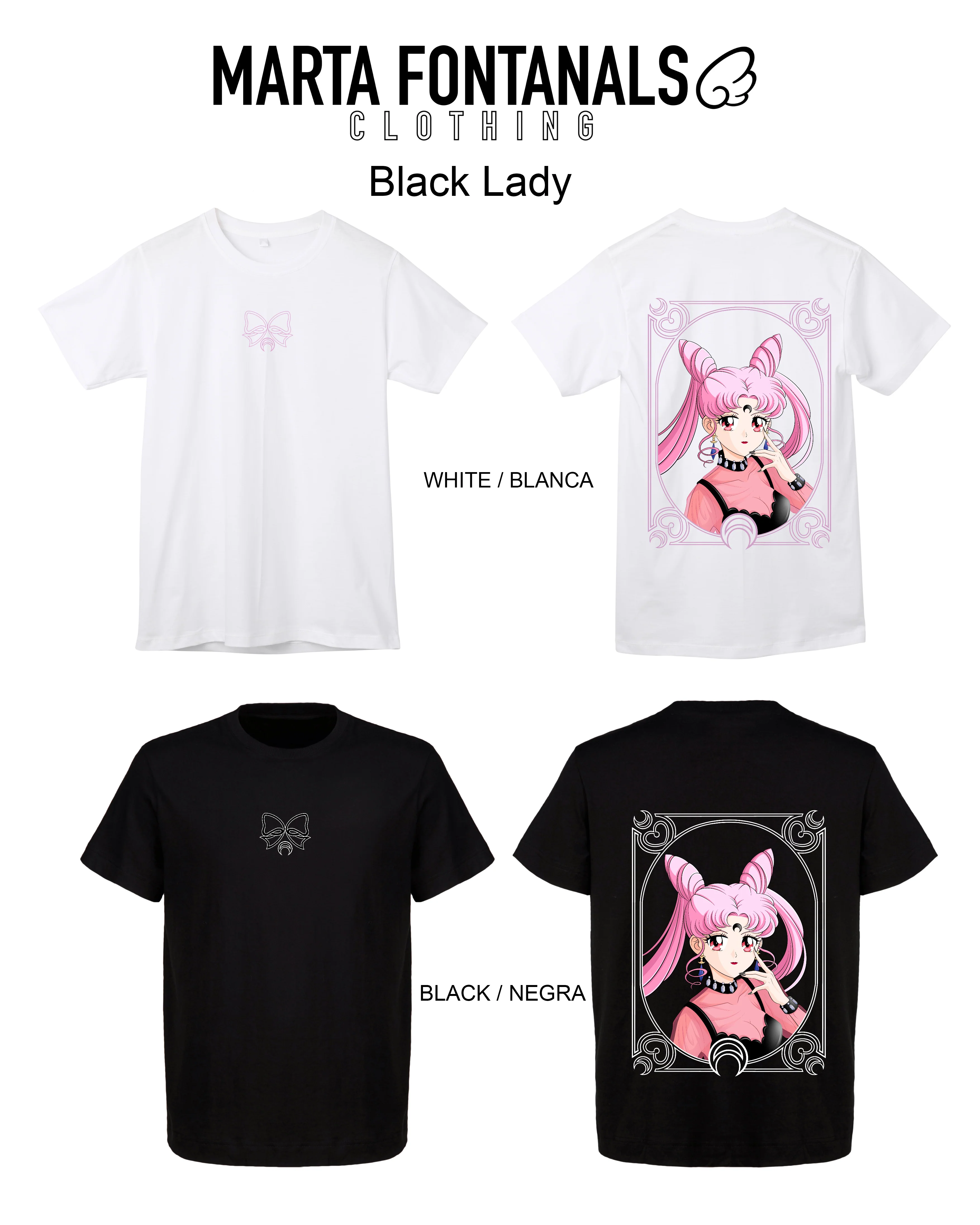 TAROT Black Lady T-SHIRTS - Image 2